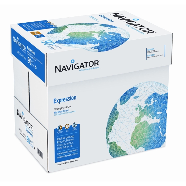 Papír Navigator Expression A4 90g/m2, bílý,prémiová kvalita,500 listů