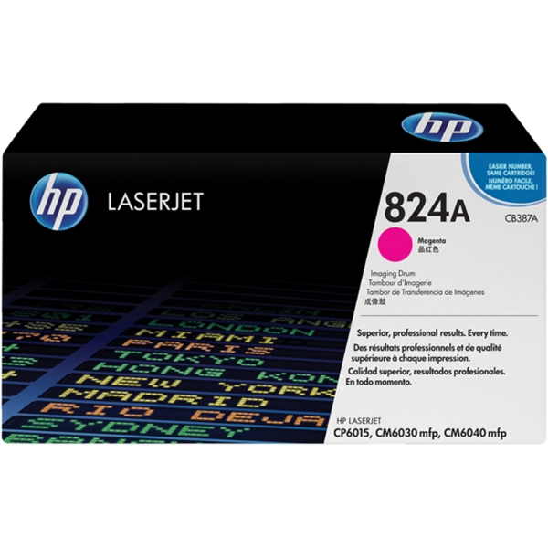 HP toner do Color LaserJet, CB387A, foto válec magenta, kapacita: 23000 stran