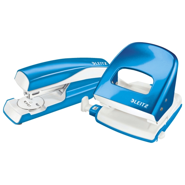 Leitz Wow 2-Hole Punch Blue