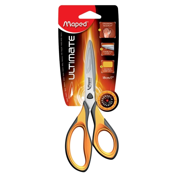 MAPED ULTIMATE SCISSORS 18CM ASYMETRIC