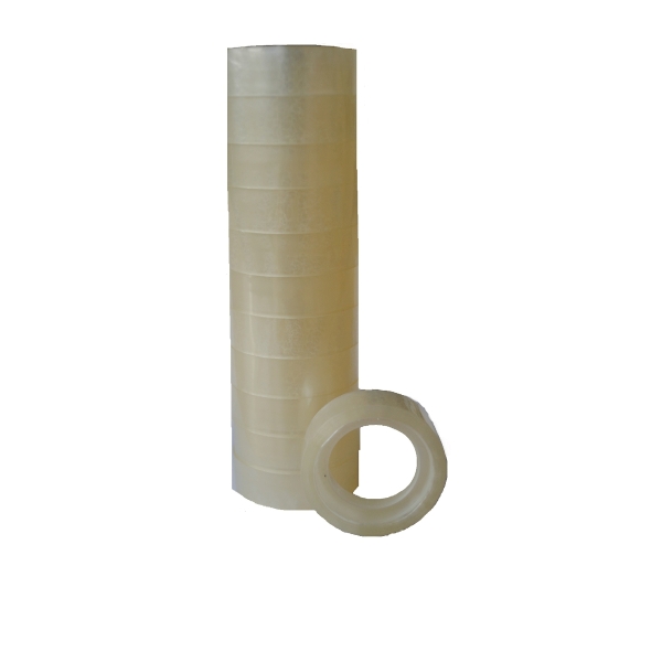 Clear adhesive tape, 12 mm × 10 m, 12 pieces