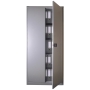 BISLEY E782A04 CUPBOARD 4SHELF L/GRY