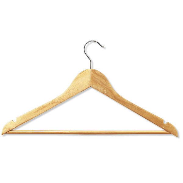 Wooden Coat Hangers - Pack Of 25