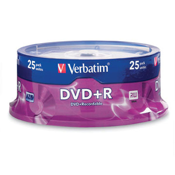 Verbatim Dvd+R 4.7Gb Spindle Of 25