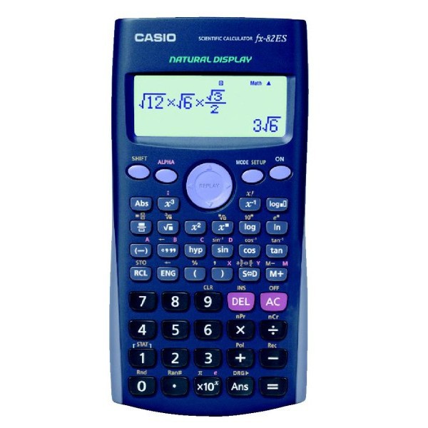 CASIO FX-82ES-N SCIENTIFIC CALC BLK