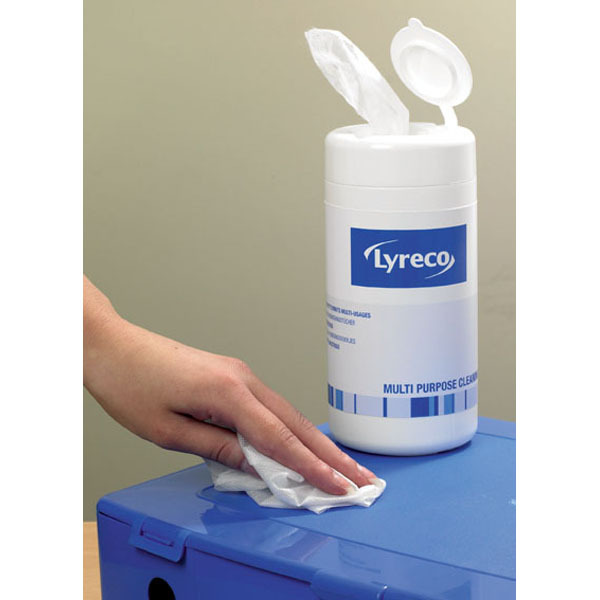 Lyreco Multi-Purpose Wipes - 100 Wipes