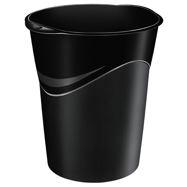 Lyreco Waste Bin 15 Litre Black