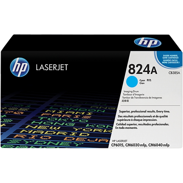 HP Toner für Color LaserJet, CB385A, foto Trommel cyan, Kapazität: 23000 Seiten