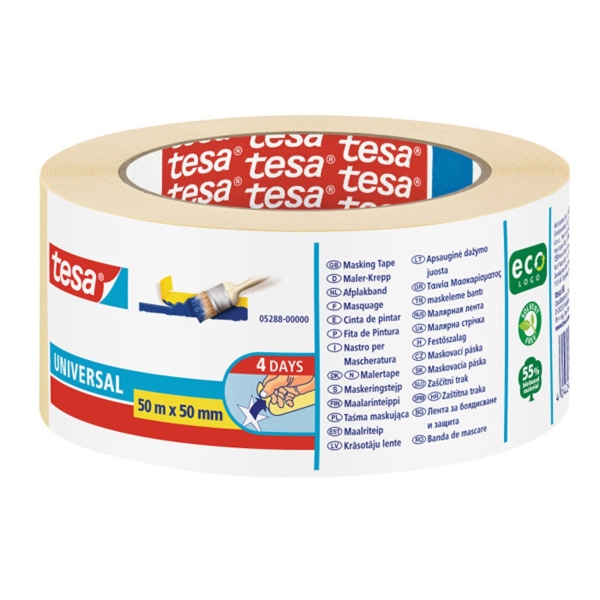 Kreppband Tesa 50 mm x 50 m