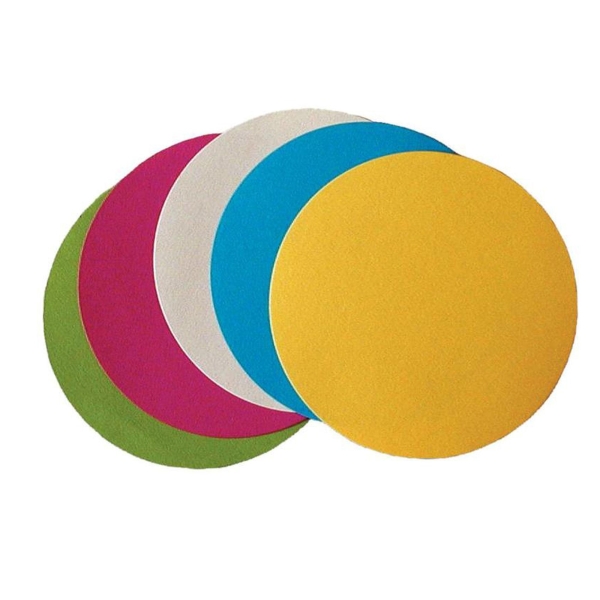 PK250 NOBO PRES CARD CIRCLE 14CM 5COL