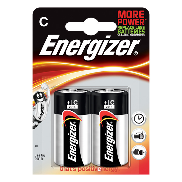 Energizer C LR14 Alkaline Base Batterien 1,5 Volt