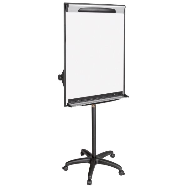 Flipchart Bi-Office EA48061823 Design Mobil, Maße: 100 x 70cm, silber/schwarz