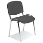 ISO CHROME C STACK. CHAIR ANTRACIT
