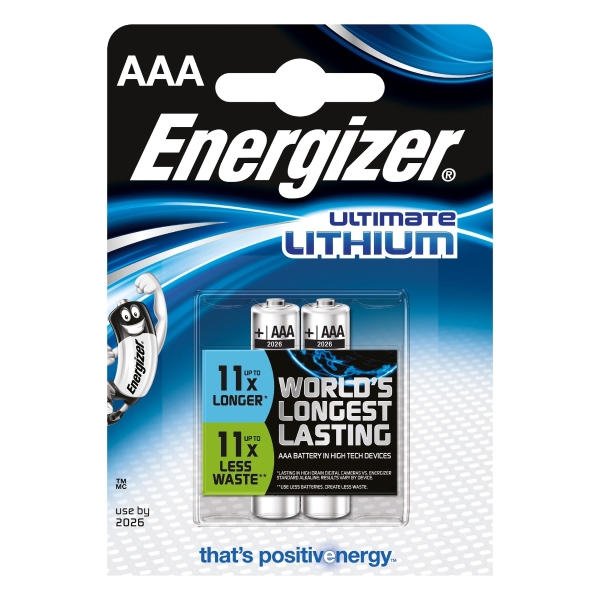 PK2ENERGIZER ULTIMATELITHIUM BAT AAA/LR3