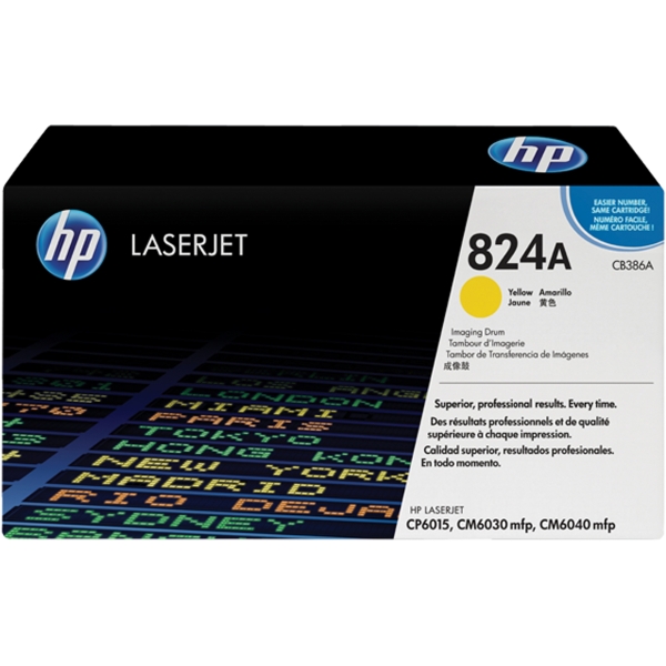 HP toner do Color LaserJet, CB386A, foto valec žltý, kapacita: 23000 strán