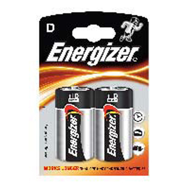 PK2 ENERGIZER D LR20 BATT ALKALINE BASE