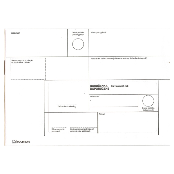 BX50 KRPA SK ENV CONF WITHOUT REPEAT C5