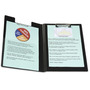 Polypropylene Foldover Clipboard Black