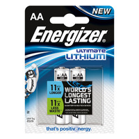 PK2 ENERGIZER LR6/AA LITH BATTERY 1.5V