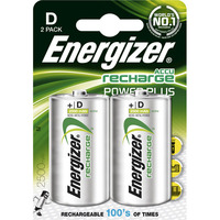 Energizer Rechargeable Battery D / Hr20 - Pack Of 2