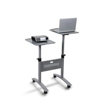 NOBO TWIN LCD/OHP AUDIO VISUAL TROLLEY