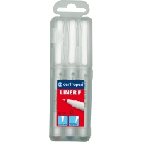 CENTROPEN LINER 2811 FINELINER 0.3MM3COL