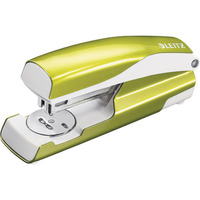 LEITZ WOW HALF-STRIP STAPLER GREEN