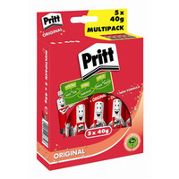 Pritt ragasztó stift 40 g, 4 db/csomag + 1 db ajándék