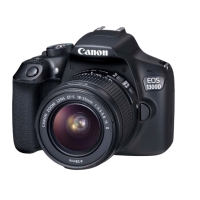 Canon EOS 1300D 18-55 mm IS digitális fényképezőgép, LCD kijelző