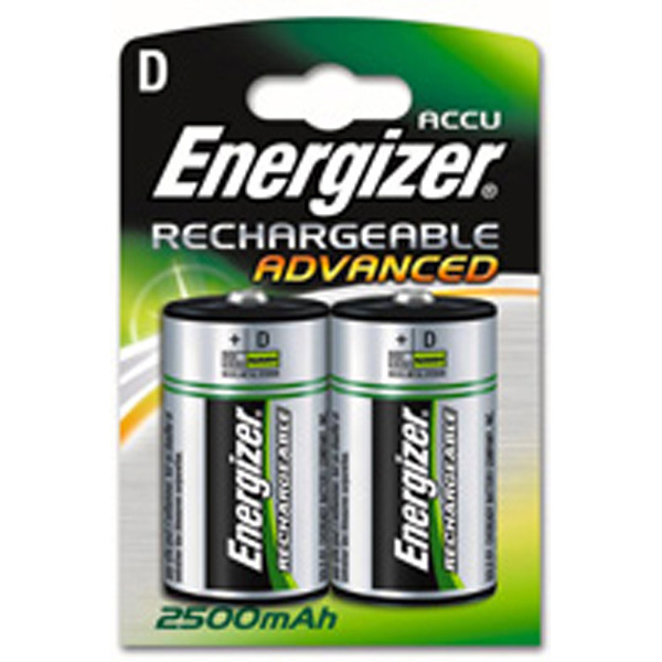 Energizer Rechargeable Battery D / Hr20 - Pack Of 2