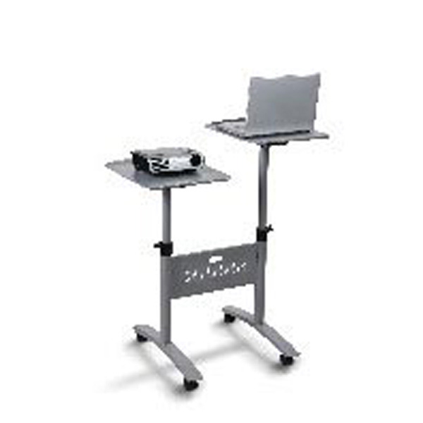 NOBO TWIN LCD/OHP AUDIO VISUAL TROLLEY