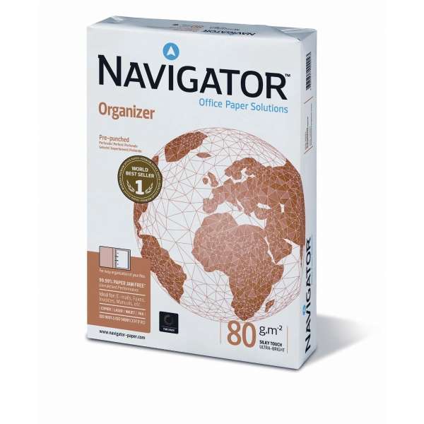 Navigator Organiser A4 4 Hole Punched - Ream Of 500 Sheets TEST2