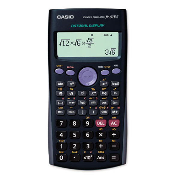 CASIO FX-82ES-N SCIENTIFIC CALC BLK