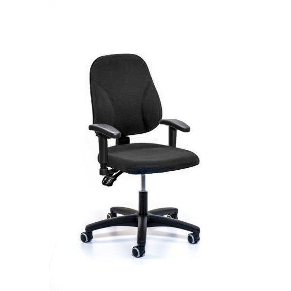 INTERSTUHL BASEONE PERM H/BACK CHAIR BLK