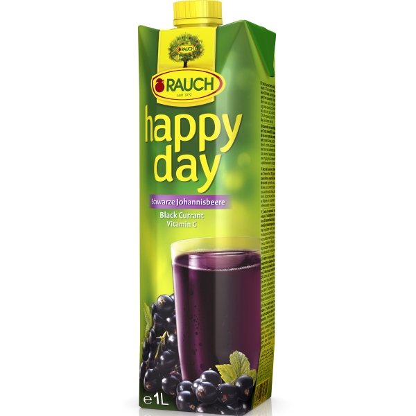 RAUCH HAPPY DAY JUICE BLACKCURRANT 1L