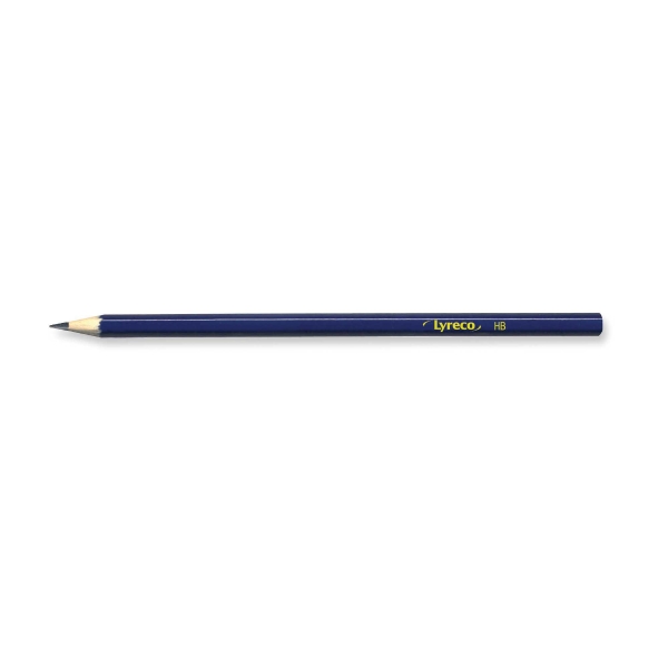 lyreco HB undipped pencils - box of 12