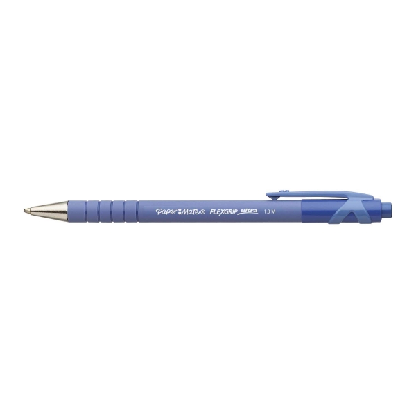 Paper Mate Flexgrip retractable ballpoint pen 0.4 mm blue