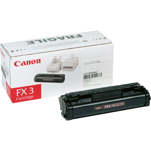 CARTOUCHE ORIGINALE LASER CANON NOIRE FX3