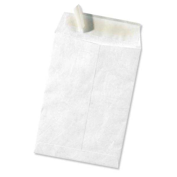 BOITE 50 POCHETTES STANDARD C4 TYVEK 229X324 54G BLANC INDECHIRABLES