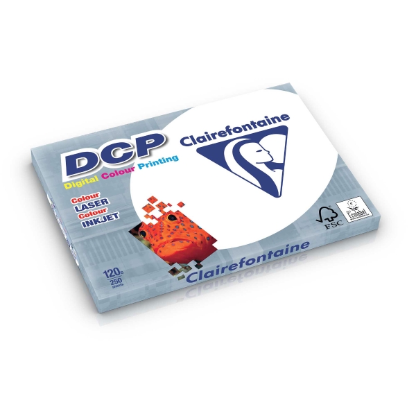 Clairefontaine DCP white paper for colourlaser A4 120g - pack of 250 sheets