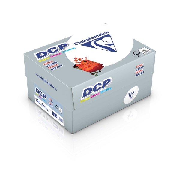 RISMA 250 FOGLI CARTA OPACA PER STAMPE A COLORI DCP FORMATO A4 120 G/MQ