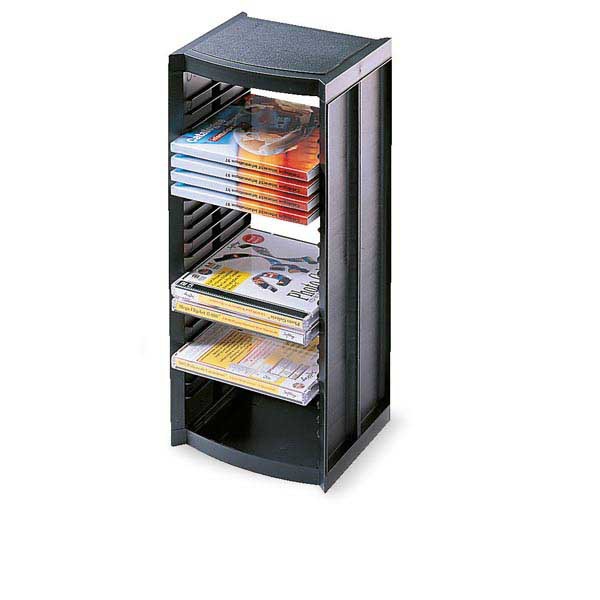 CD STORAGE RACK - 25 DISK CAPACITY