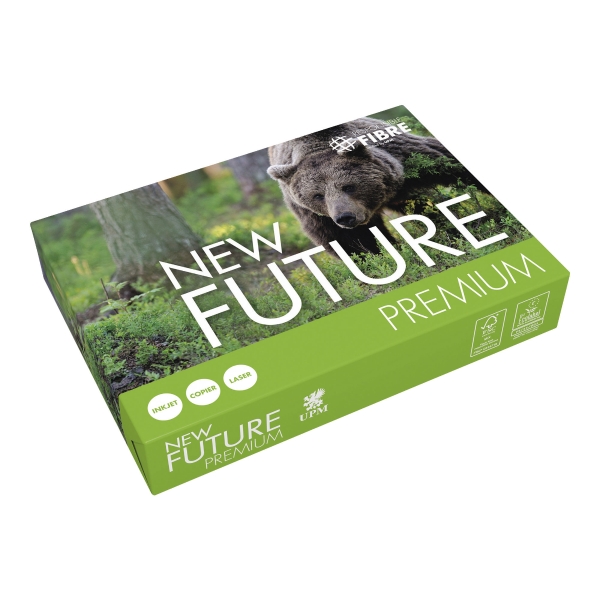 RAMETTE 500 FEUILLES PAPIER BLANC REPRO NEW FUTURE PREMIUM 80G A3 FSC