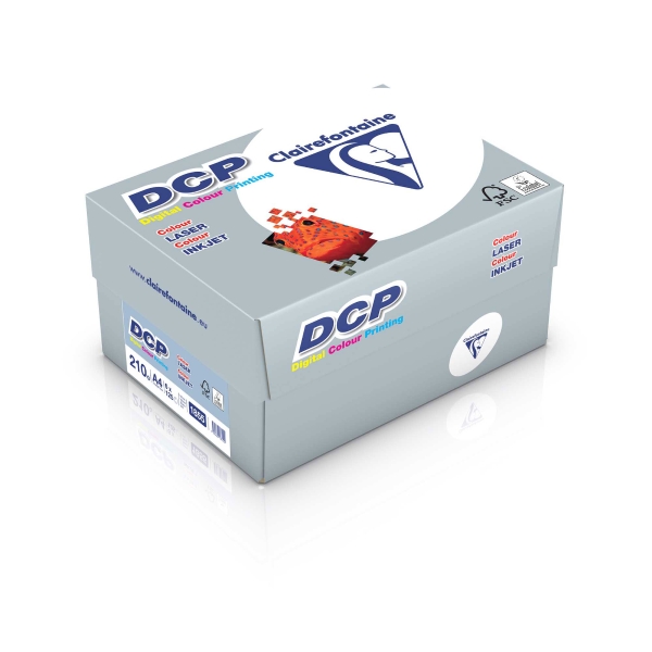 Clairefontaine DCP white paper for colourlaser A4 210g - pack of 125 sheets