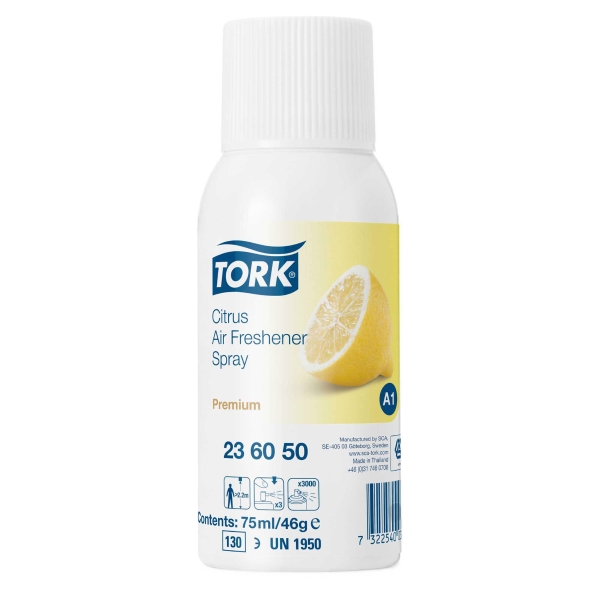 Lufterfrischerspray Tork Citrus, Flasche à 75 ml