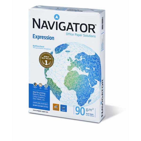 Kopierpapier Navigator Expression A4, 90 g/m2, FSC, Packung à 500 Blatt