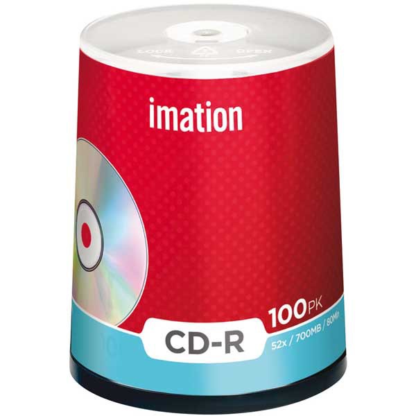Imation CD-R 700MB (80min.) 52x speed spindle - pack of 100