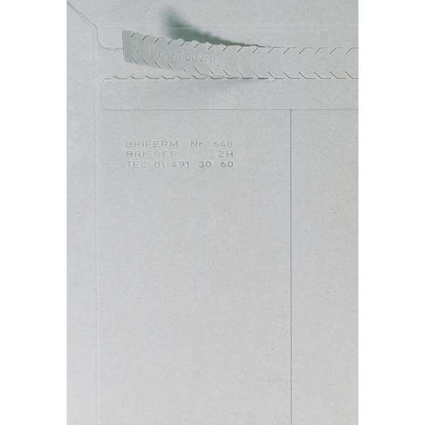 Postal Bag, Brieger Briferm, 51153, B5, 176 x 250 mm, 350 gm2, grey
