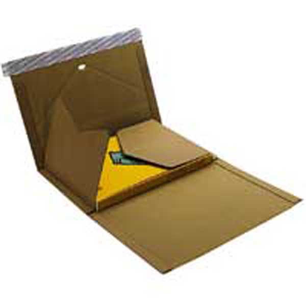 Emballage universel Varifix Brieger, 33x27x0-8 cm, brun