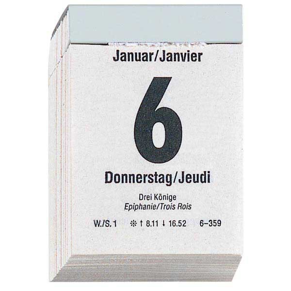 Abreisskalender 4,1x5,9 cm (889002)